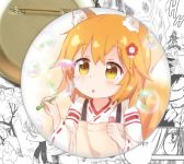 круглый значок The Helpful Fox Senko-san 002650 