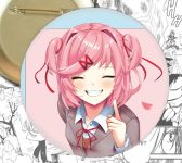 Значок Нацукі Doki Doki Literature Club! 002668 