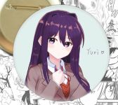 круглый значок Юри Doki Doki Literature Club! 002677 
