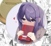 круглый значок Юри Doki Doki Literature Club! 002678 