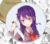 Значок Юрі Doki Doki Literature Club! 002681 