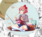 Значок Саєрі Doki Doki Literature Club! 002684 