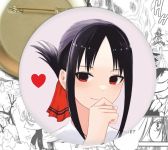 круглый значок Синомия Кагуя Kaguya-sama: Love Is War 002689 