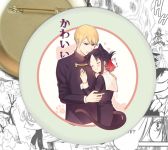 круглый значок Синомия и Миюки Kaguya-sama: Love Is War 002697 