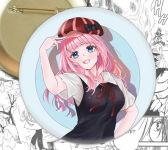 круглый значок Чика Фудживара Kaguya-sama: Love Is War 002699 