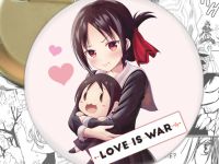 круглый значок Синомия Кагуя Kaguya-sama: Love Is War 002706 