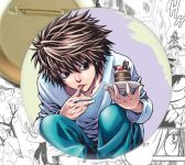 Значок Ел Death Note Зошит смерті 002769 
