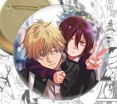 Значок Людина-бензопила Chainsaw Man 002821 