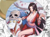 круглый значок аниме One Piece 002907 