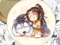 круглый значок Mo Dao Zu Shi Магистр дьявольского культа 002953 