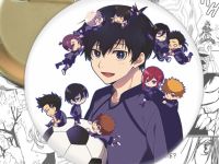 значок Исаги Синяя тюрьма Blue Lock 003026 