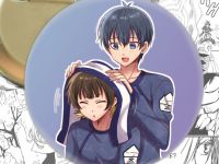 Значок Ісагі та Бачіра Синя в'язниця Blue Lock 003045 