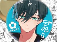 Значок Итоши Рин Синяя тюрьма Blue Lock 003074