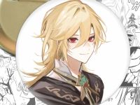 Значок Кавех Genshin Impact 003079 Круглий