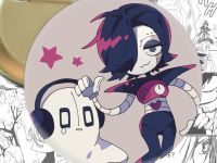 Круглый значок Undertale 003091