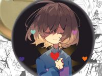 Значок Undertale 003104 Круглий