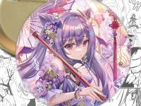 Значок Ке Цин Genshin Impact 003108 Круглий