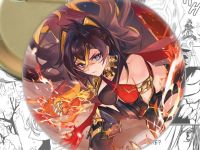 Значок Дехья Genshin Impact 003112 Круглий