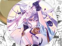 Значок Ке Цин Genshin Impact 003113 Круглий