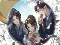 Значок Хаскі та його Вчитель Білий Кіт 003154