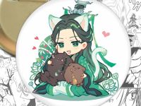 Значок Scum Villain's Self-Saving System, 003304 Круглий