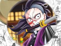 Значок Муічіро Клинок, що розтинає демонів Demon Slayer 003351 Круглий