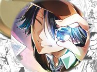 Значок Ранпо Bungo Stray Dogs 003372 Круглий