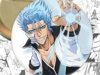 круглый значок Гриммджоу Блич Bleach  003387 