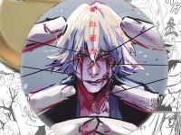Круглый значок Урахара Bleach Блич 003390