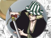 Значок Урахара Bleach Бліч 003396 Круглий