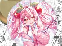круглый значок Сакура Мику Sakura Miku 003470 