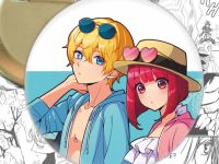 Значок Аквамарин, Арима Кана , Звёздное дитя Oshi no Ko 003566