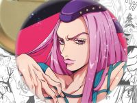 Значок Анасуй ДжоДжо Jojo's Bizarre Adventure 003591 Круглий