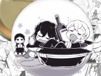Круглый значок Bungo Stray Dogs 003648
