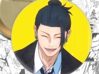 Круглый значок Магическая Битва Jujutsu Kaisen 003705