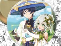 Значок Геншин Імпакт Скарамучча ть Нахіда Genshin Impact 003753