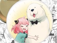 Значок Сім'я шпигуна Spy x Family Аня 003760