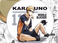 Значок Волейбол!! Цукішима Haikuyy!! 003786