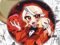Круглий значок Hazbin Hotel 003804