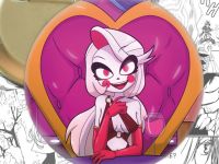 Круглий значок Hazbin Hotel 003808