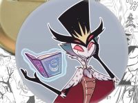 Значок Пекельний Босс Столас Stolas Helluva Boss 003814