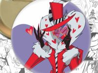 Значок Готель Газбін Валентіно Valentino Hazbin Hotel 003824