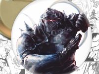 Значок Альфонс Елрік Fullmetal Alchemist 003826 