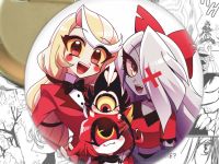 Значок Готель Газбін Чарлі Ніффті Веггі Hazbin Hotel 003839