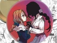 Круглий значок Маєток тіней Розмарі та Меріроуз Shadow House 003845