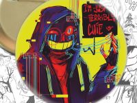 Круглый значок Санс Undertale 003884