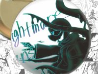 Круглый значок Санс Undertale 003891