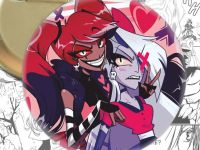 Значок Готель Газбін Веггі , Вельвет Hazbin Hotel 003946