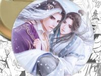 Круглий значок Thousand Autumns Тисяча осеней 003965