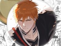 Значок Bleach Бліч Ічіго  003388 003989